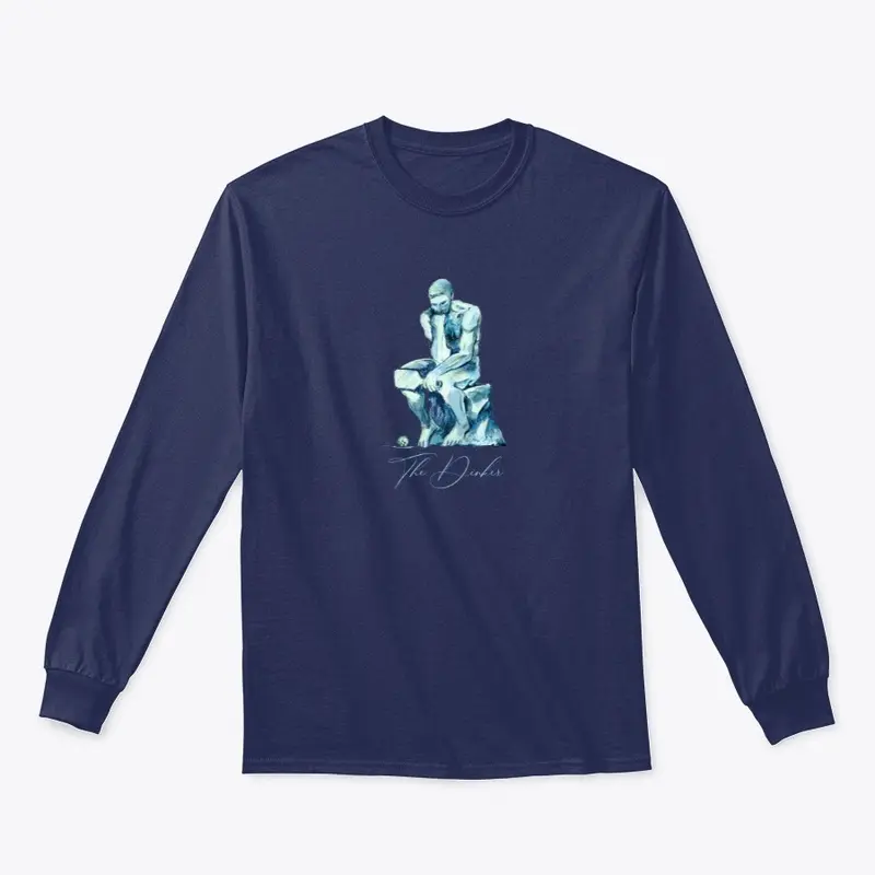 "The Dinker" Art Lover Long Sleeve Tee